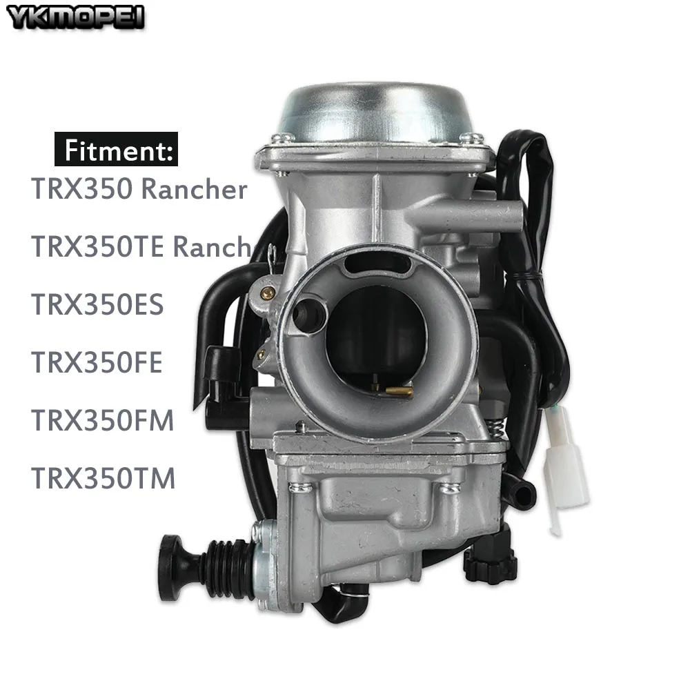 Motorcycle Carburetor For Honda Rancher TRX350FE TRX350FM TRX350TM TRX350TE ATV Quads Parts 2000 - 2006 Carb Accessories