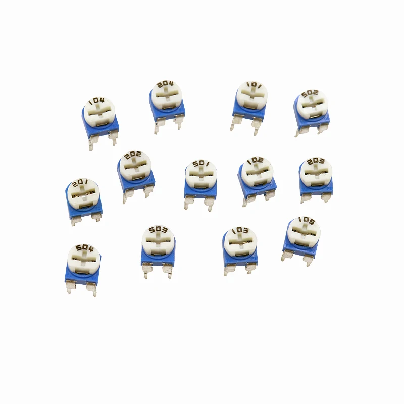 20pcs RM065 Trimpot Trimmer Potentiom Variable Resistor RM-065 103  10K  1M 500K 200K 100K 50K 20K 10K 5K 2K 1K 500R 200R 100R