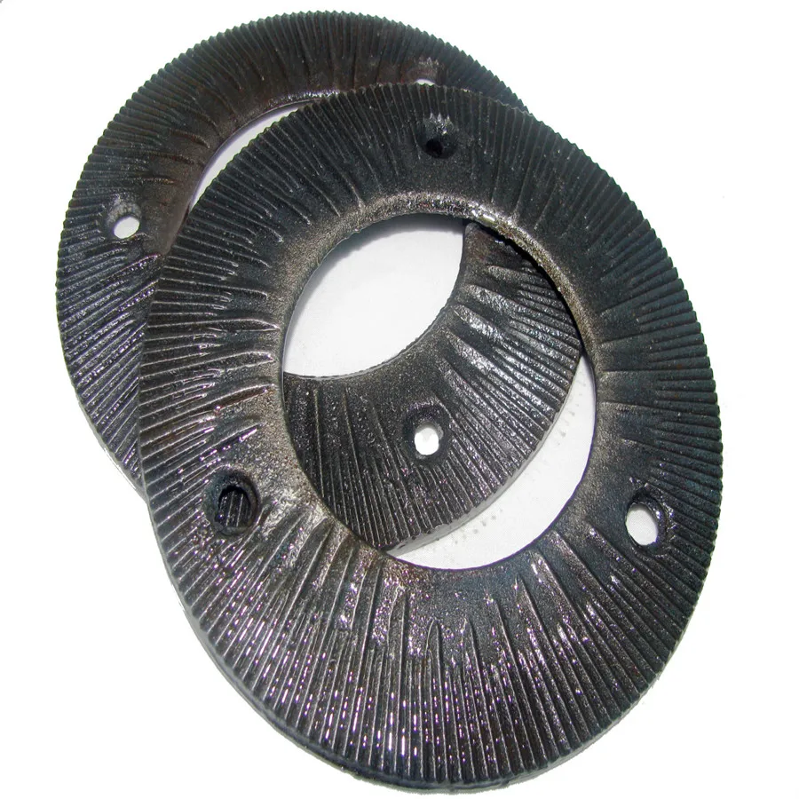 150 wet and dry pulverizer refiner steel grinding disc grinder household grinding disc 2pcs