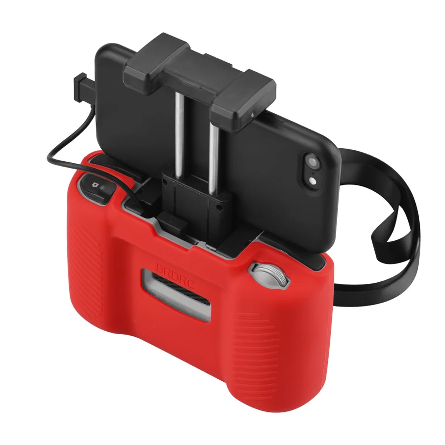 Drone Remote Controller Silicone Case Sleeve Cover Bracket Hook with Strap for DJI Mini 2/Mavic 3/Air 2/Air 2s Accessories