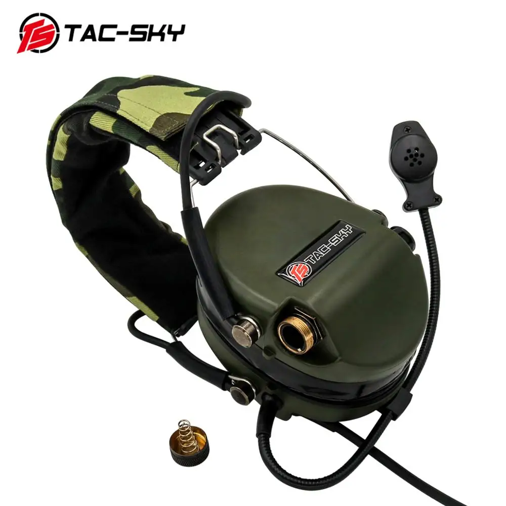 TAC-SKY SORDIN Headphones Silicone Earmuffs Noise Reduction Military Tactical Sordin Hunting Sport Shooting Tactical Headset