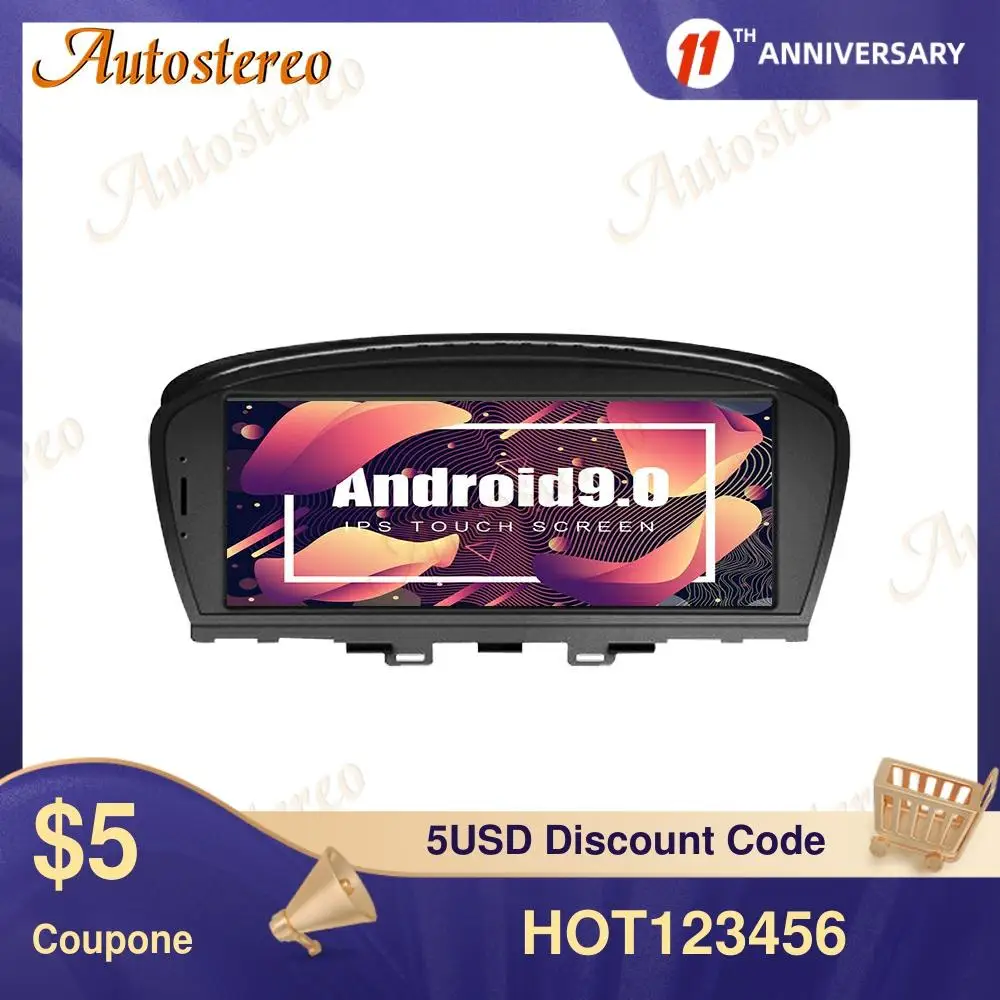 Android 9.0 GPS Navigation For BMW 7er E65 E66 2008-2011 FM DVD Player Rear Camera Stereo Head Unit  Auto Radio Tape Recorder