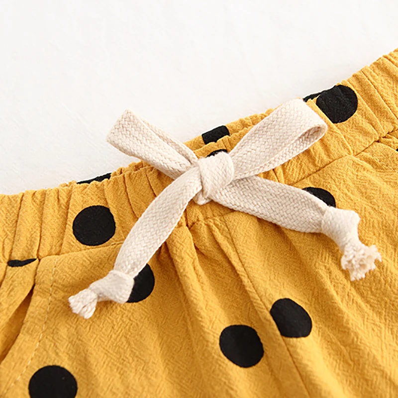 Summer Kids Shorts Boys Cotton Shorts Girls Brand Toddler Panties Children Beach Short Elastic Sports Pants Baby Clothing 1-5Y