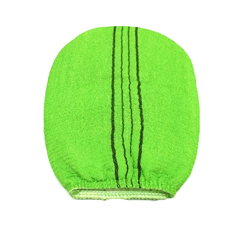 1pcs Bath Scrub Glove Exfoliating Body Facial Massage Glove Exfoliator Glove Random Color Bath Shower Wash Hot