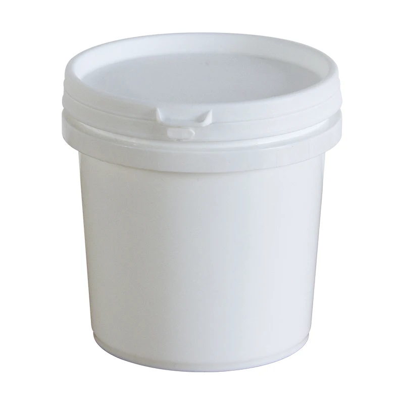 Thicken Food Grade 1L Plastic Bucket for Food Leakproof storage container for cotton candy Honey ice cream