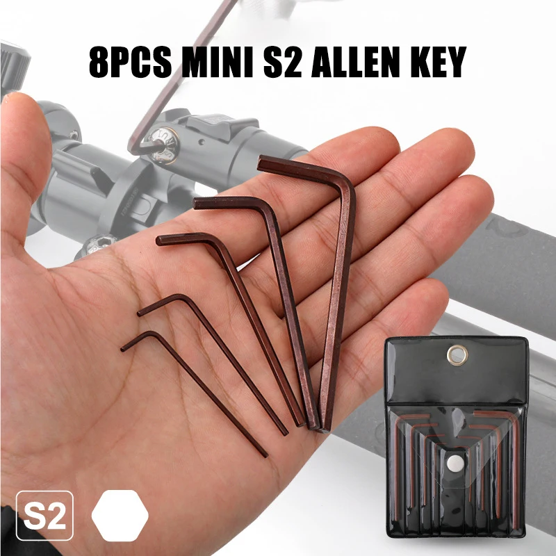 8/11 Pcs Allen Wrench L-Type Metric/Imperial Wrench Inch Allen Key Hexagon Wrench Short Arm Tool Set Portable Repair Hand Tool