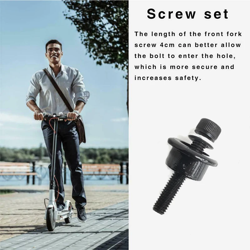 Retaining Screw Set For Xiaomi M365 Pro and Max G30 Electric Scooter Front Fork Fixing Durable Hinge Bolt Screw Accessories