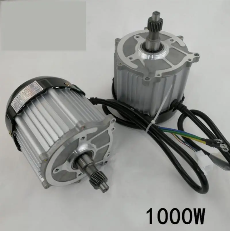 

Electric three-wheeled or four-wheeled vehicle, permanent magnet DC brushless motor 1000W 1200W 60V