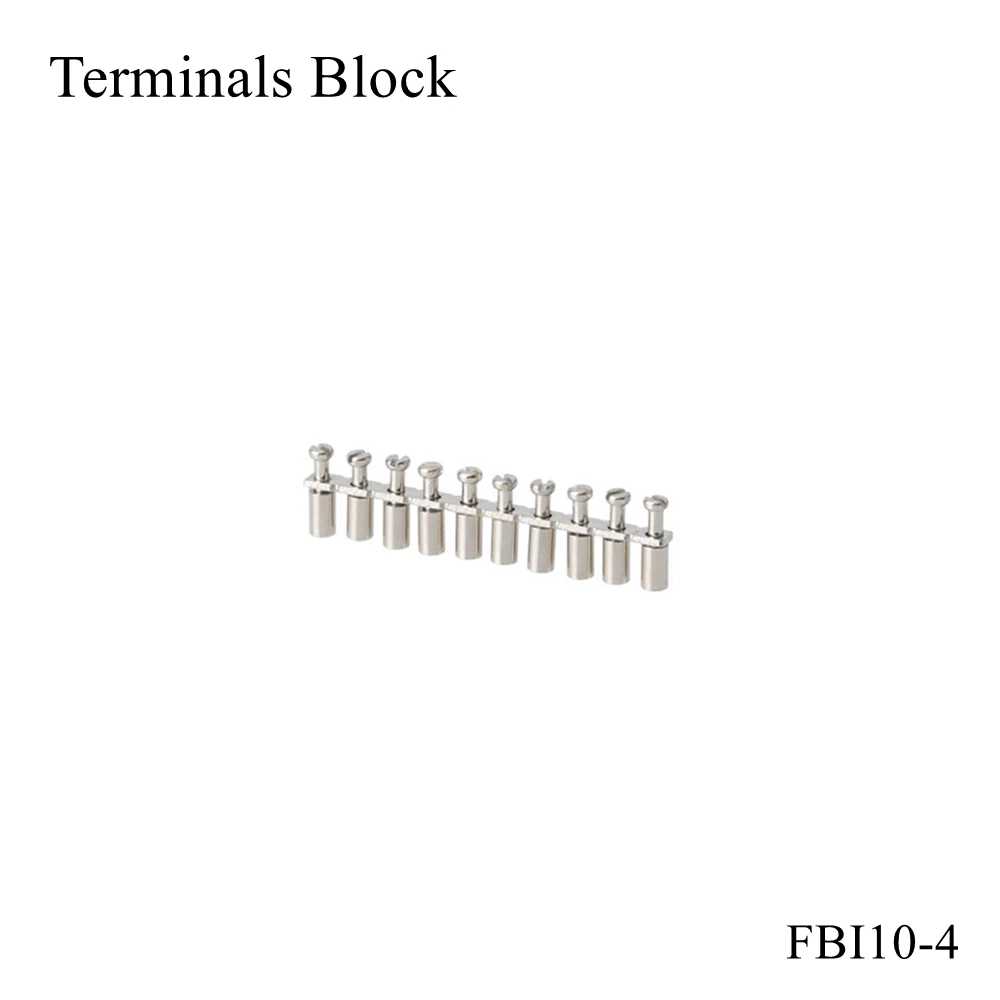 FBI 10-4 Central Parallel Bridge Connecting Strip Fixed For UK Circuit Matching Din Rail Screw Terminal Block Accessorie FBI10-4