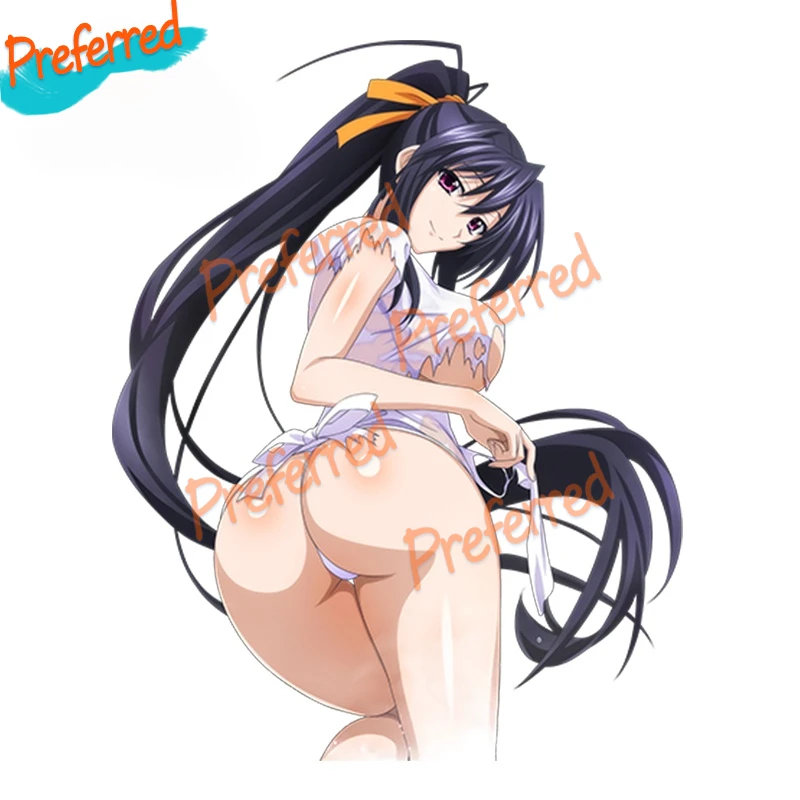 Styling High School DxD Sexy Girl Himejima Akeno Render Anime  Decal Motocross Racing Laptop Helmet Trunk Wall Car Sticker