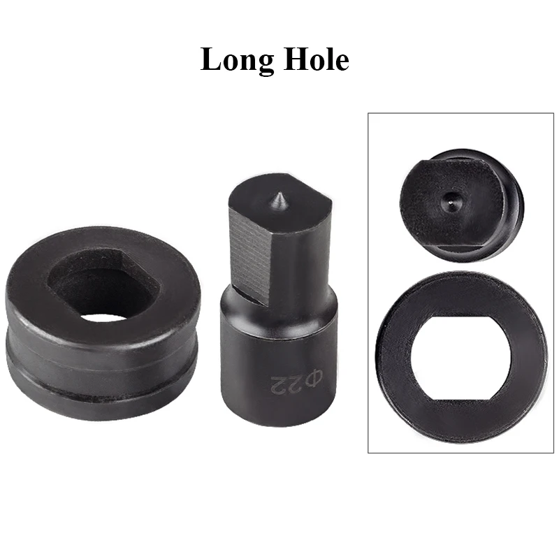 1Pcs Hydraulic Punching Mould CH-70 Elliptical Hole / Word Long Hole Hydraulic Punching Dies Manual Punch Die