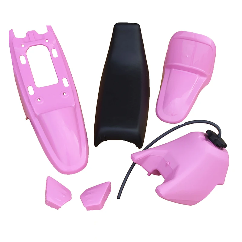 

Motorcycle Plastic Kit Front Rear Body Fender Cover Set Shield Mud Fairings Kit For yamaha pw50 py50 peewee 50 mini bike