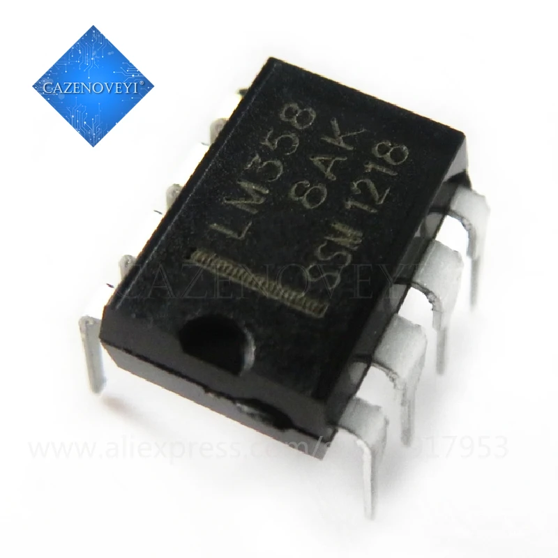 

10pcs/lot LM358P DIP8 LM358 DIP LM358N = TS358CD TS358 KIA358P KIA358 BA10358 AS358P-E1 new and original IC In Stock