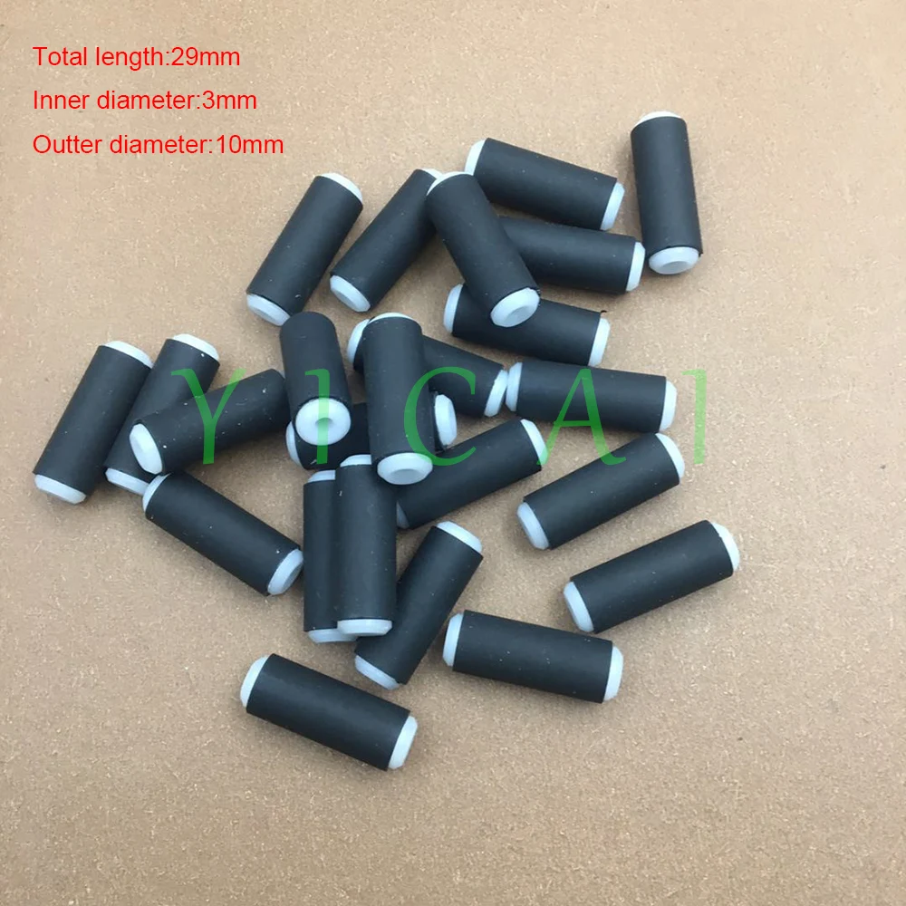 24PCS Rubber pinch roller for Inkjet printer Myjet Infiniti Wit color Crystaljet  Xaar 128 printhead paper pressure wheel 29mm