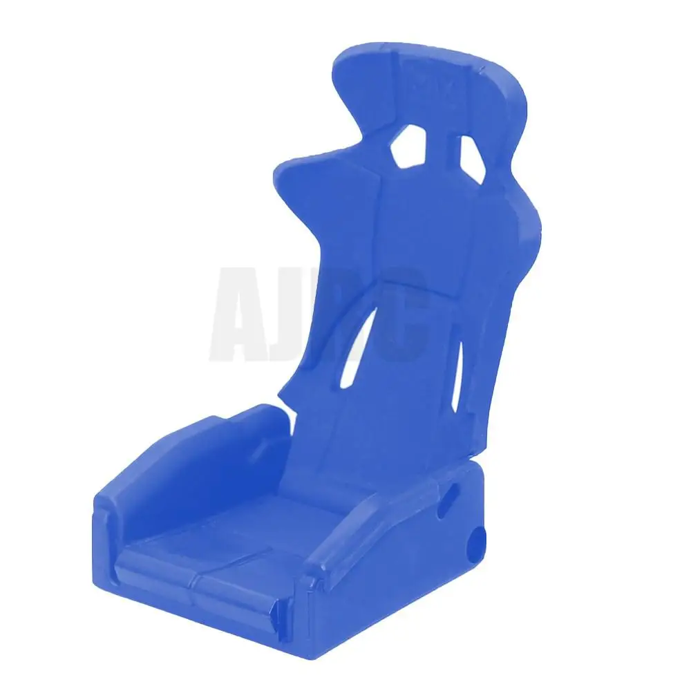 Black/red/blue simulated driver's seat, suitable For 1:10 RC tracked axial SCX10 90046 WRAITH RR10 TRX4 TRX6 D90 D110