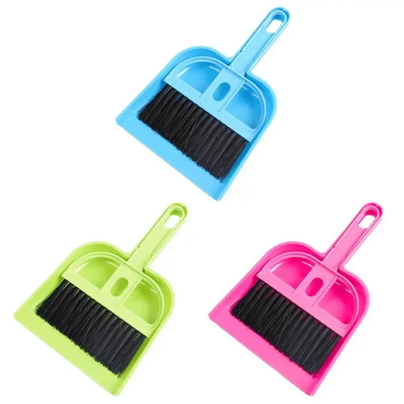 Ensemble de pelle à poussière et balai, mini livres de balayage de bureau, brosse, petit, ordures de pelle, balayer l\'ingénieux, BLO03, Gadgets