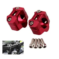 오프로드 오토바이 바 클램프 핸들 바 라이저 어댑터 CNC 22mm 28mm 7/8