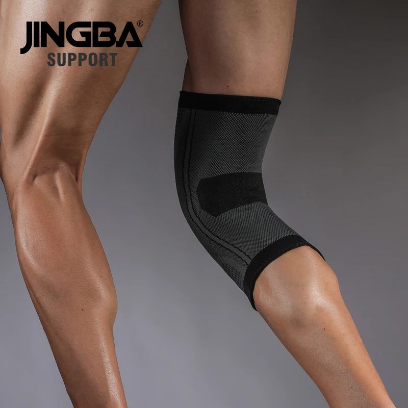 JINGBA SUPPORT 2019 Hot Sport Basketball knee pads Volleyball knee brace support Elastic Nylon Compression knee protector