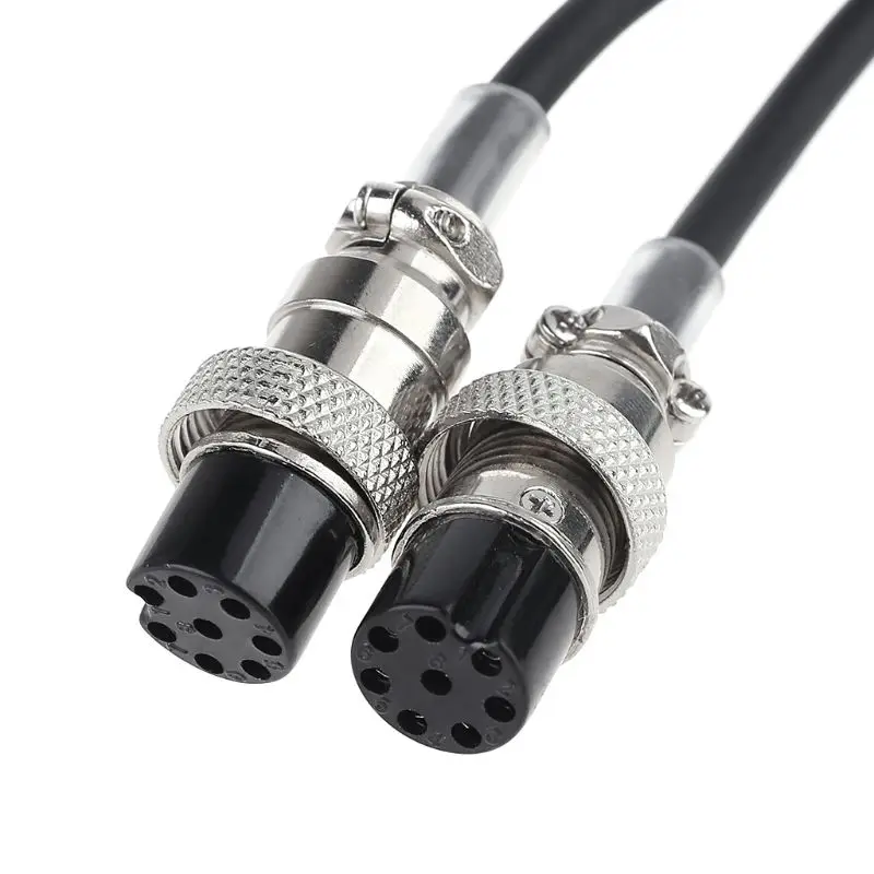 Aviation Microphone Mic Cable 8Pin Female to 8 Pin Female for Kenwood Transceiver MC-60 MC-60A MC-90 Durable 896C