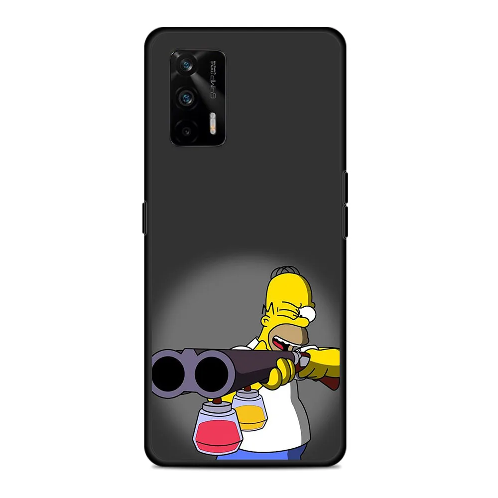 The Simpsons For Realme 8 GT Neo Flash Edition Explorer Master Q3 Pro Narzo30 C21 C20 C11 C20A C21Y Phone Case