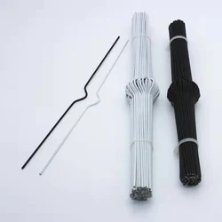 100 sztuk/partia kalendarz wiszące Bar 8-25cm luźne liści drutu metalowego wiązania pętli podwójna wiosna żelaza pierścień...