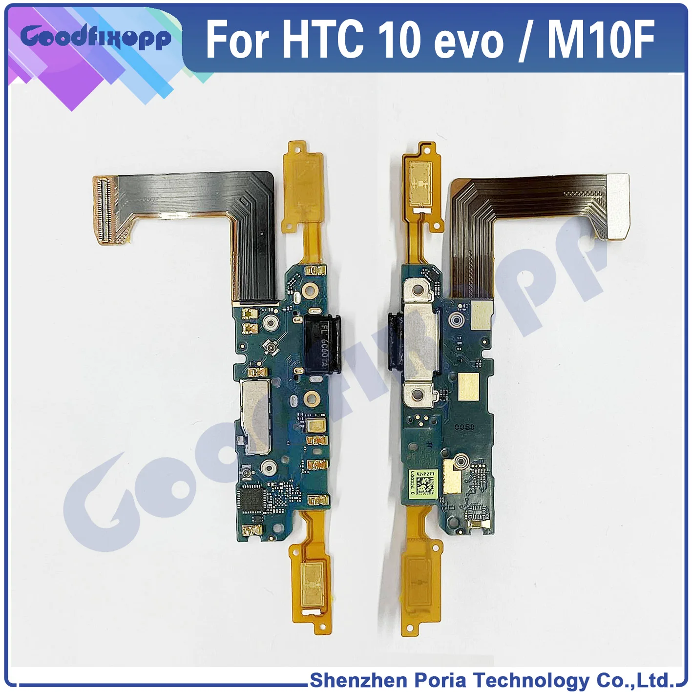 For HTC 10 evo USB Charger Charging Port Dock Connector Flex Cable For HTC 10evo  M10f 2PYB2 Replacement Parts