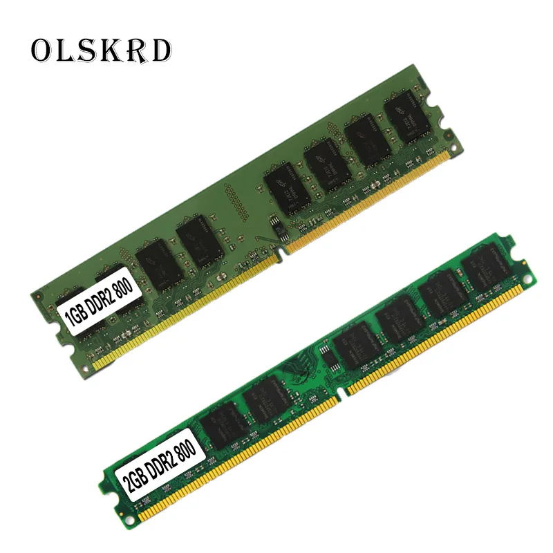 

Оперативная память Olskrd ddr2 для intel модуль DDR для настольных компьютеров, 2 Гб, 800 МГц, 800 МГц