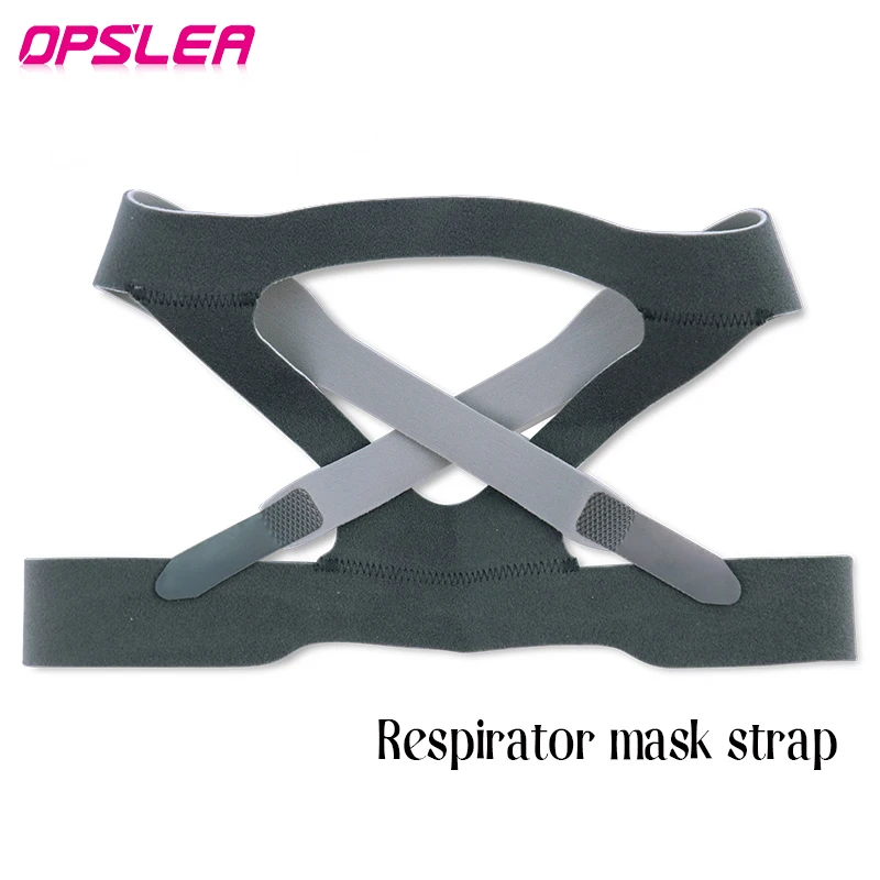 Dedicated Headgear for CPAP Masks Elastic Fiber Anti-snoring Headband Universal Nasal Mask Head Belt Face Mask Strap for Medical