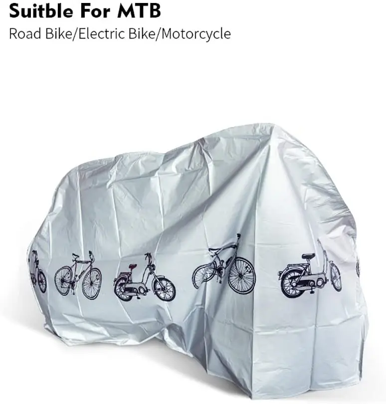 

Waterproof Bike Cover Outdoor Rain Sun UV Dust Wind Proof for Mountain Road Electric Bicycle Full Car Covers