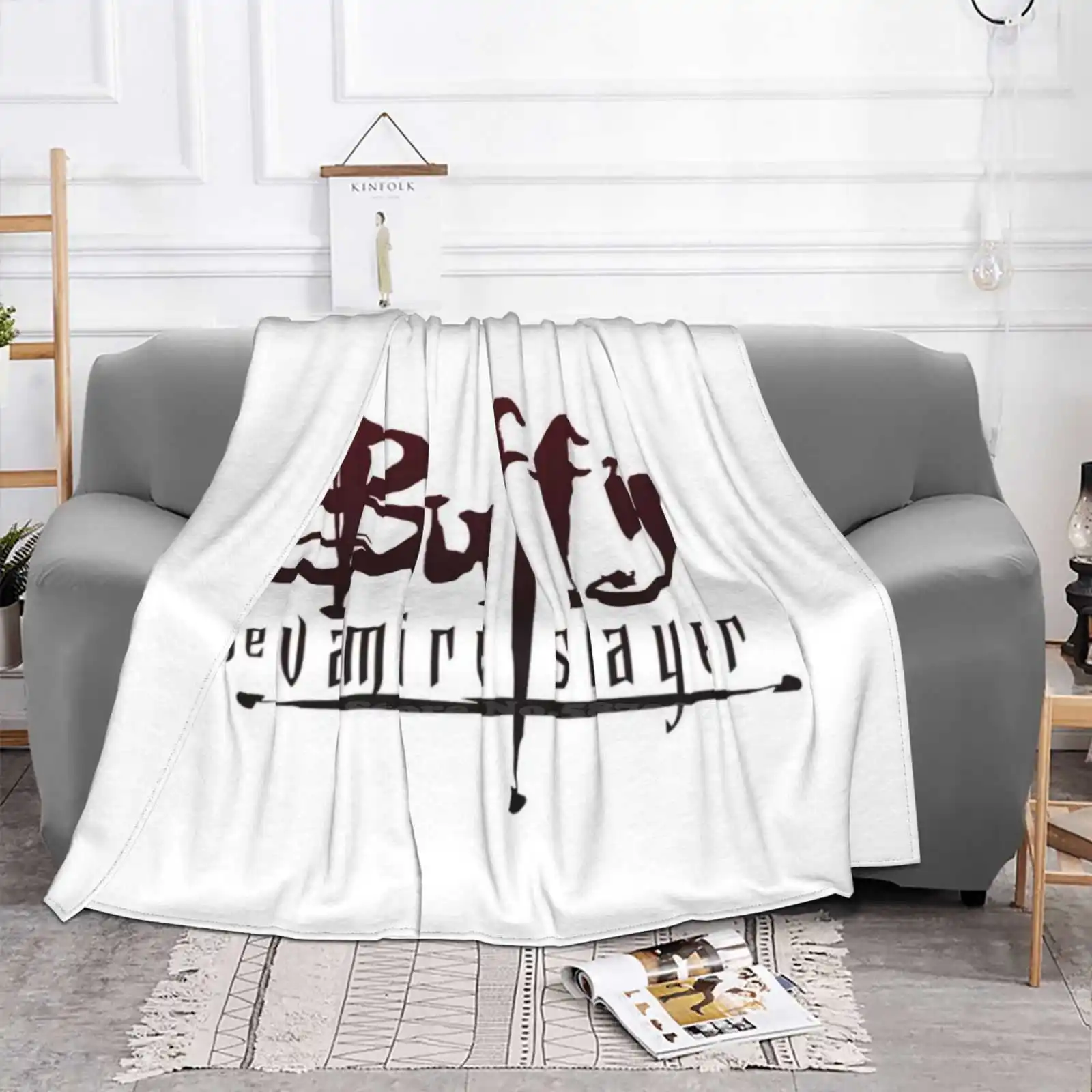 Buffy The Vampire Blood Lust All Sizes Soft Cover Blanket Home Decor Bedding Buffy The Vampire Buffy Vampire Vampires Cult