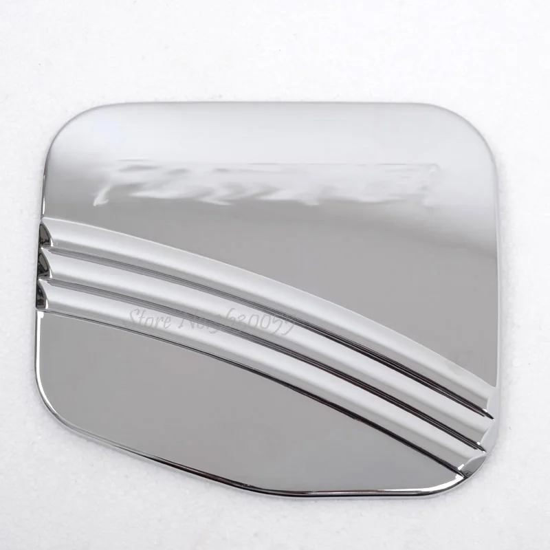 For Toyota Fortuner SW4 AN50/AN60 Chrome Fuel Tank Cover Trim Car Accessories 2010 2011 2012 2013 2014 2015 1st Generation