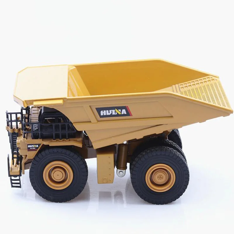 1/40 Scale Truck Die-cast Alloy Metal Car Excavator Mining Dump Truck Excavator Model Toy Engineering Truck For Kids Collections