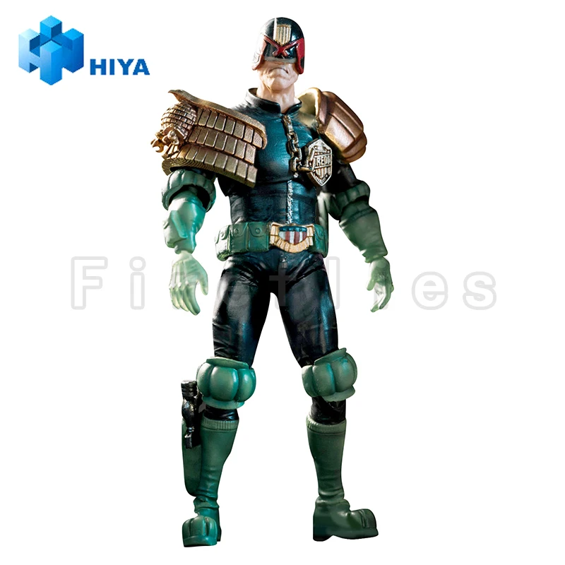 1/18 HIYA 4inch Action Figure Exquisite Mini Series Judge Dredd Anime Model Toy