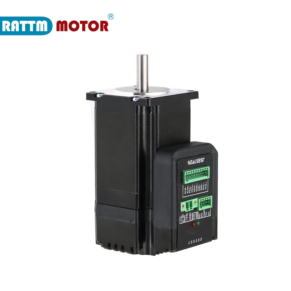 2N.m Nema23 Closed Loop servo Motor Integrated digital hybrid with encoder With 200KHZ DC24V-48V Driver CNC Controller Kit