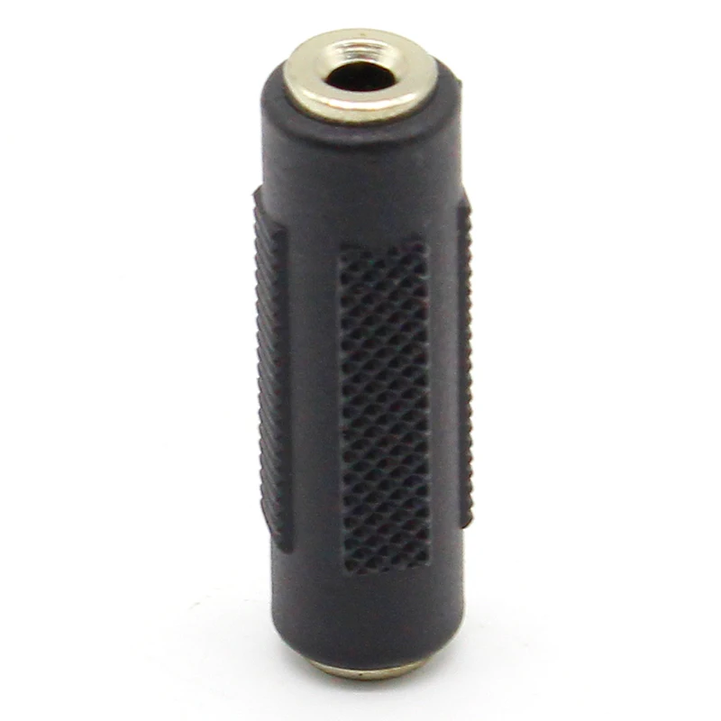 1pcs 3.5 mm Female to 3.5mm Female Jack Stereo Coupler Adapter