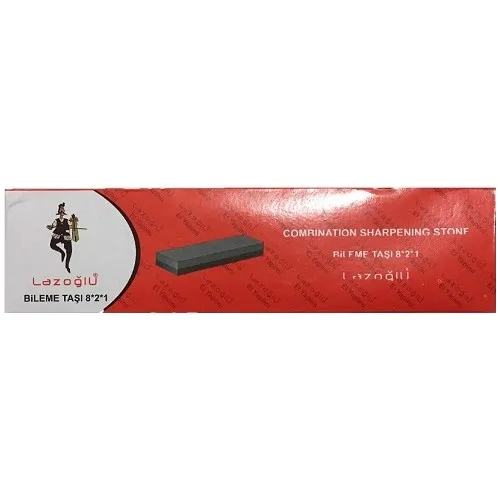 Serel Lazoğlu Riding On Oil Water Knife sharpening Stone Double way