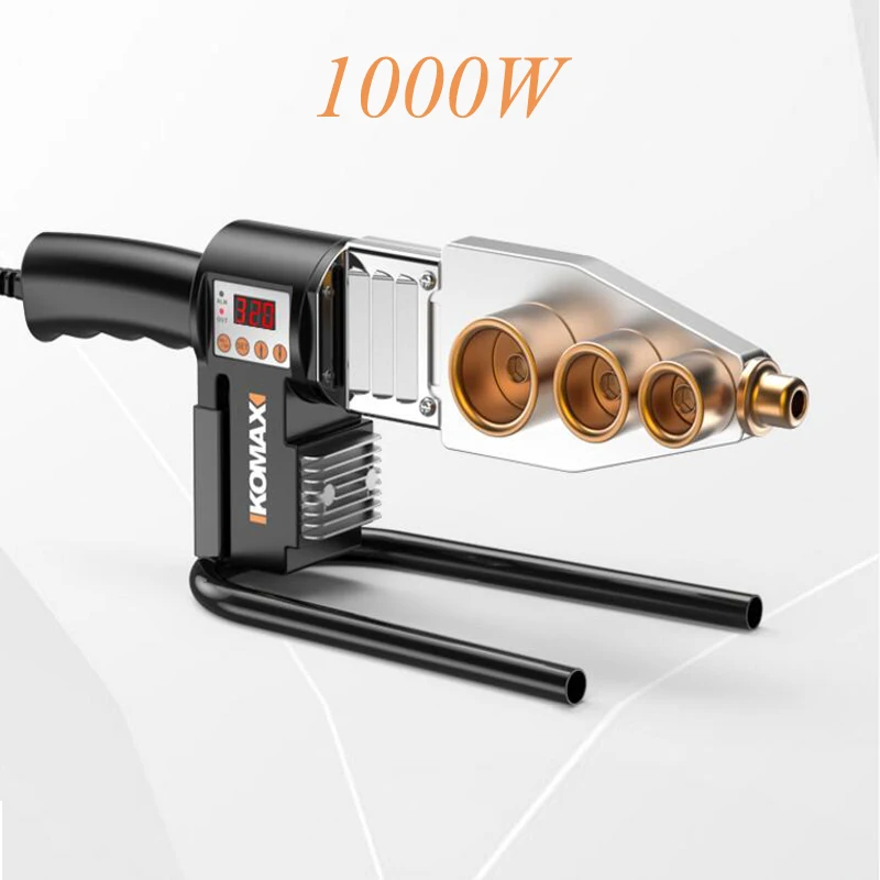 800W 1000W 220V Water Pipe Fuser AC Plug  Machine For Welding Pvc Pipe Ppr Tube Welder With Digital Display Device For Plastic