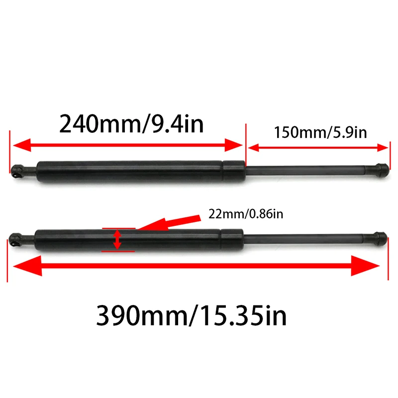 2pcs Auto Accessories For Lexus SC430 2002-2010 Car Rear Trunk Tailgate Lift Support Gas Springs Shock Strut Supports Rods