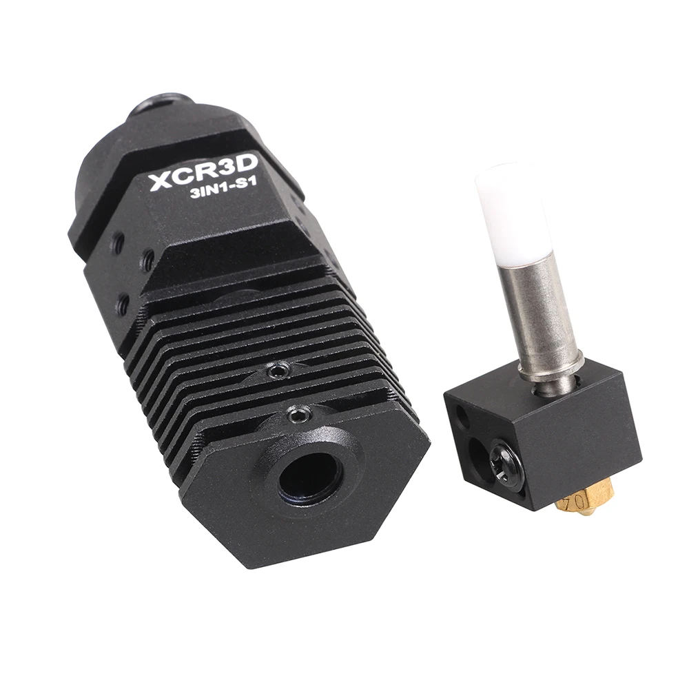 Drukarka 3D hotend część 3IN1-S1 gorący koniec 3 w 1 out głowica drukująca kolor 0.4/1.75mm filament j-head dla Titan MK8 wytłaczarki Bowden — zdjęcie 4
