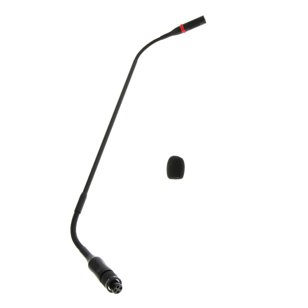 Condenser Microphone Neck Microphone Gooseneck Foam Cover Windscreen 59cm