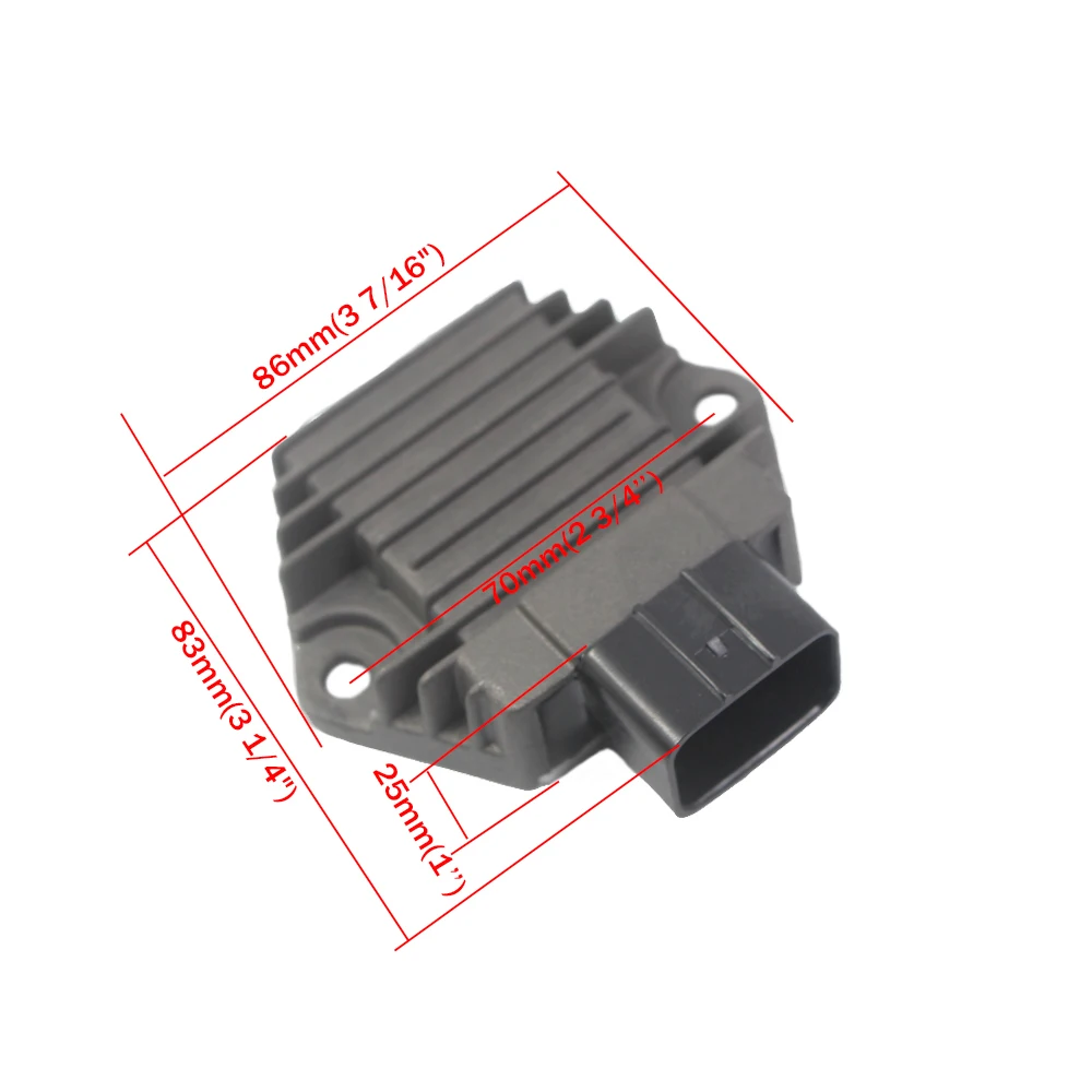 Motorcycle Voltage Regulator Rectifier for Honda TRX350 TRX400 TRX350TE TRX400FW TRX450FE TRX450S TRX450R VT750C CRF230M XLV650