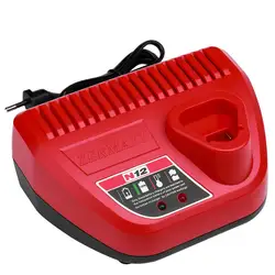 Hot sell 10.8V 12V Li-ion Battery 3.0A Replacement Charger N12 For M12 Milwaukee 48-59-2401 48-11-2402 Li-ion battery EU Plug
