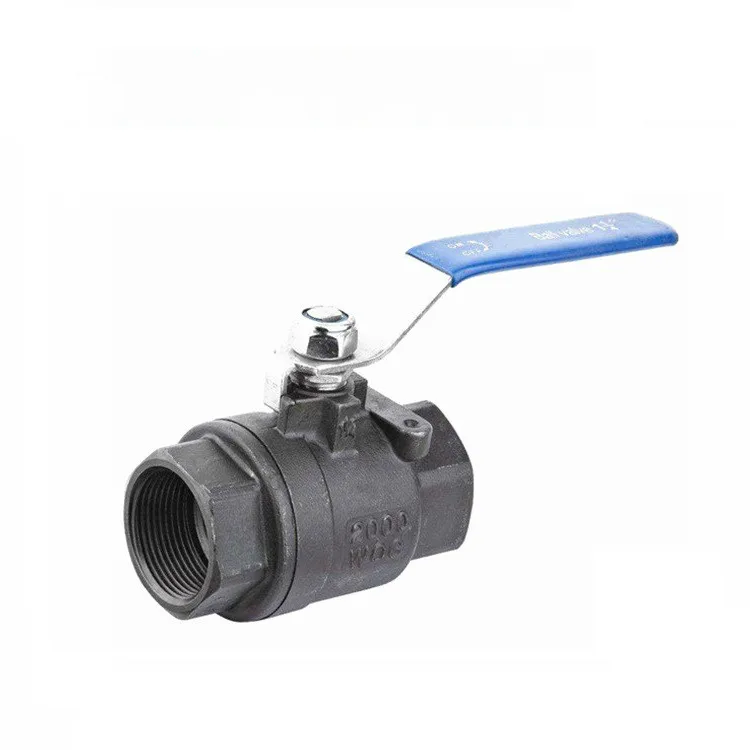 Carbon Steel High Temperature Ball Valve Two-piece Type Steam Manual Valve with Internal Thread 1/4