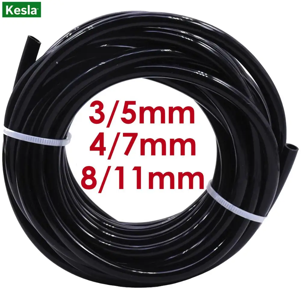 KESLA 3/5mm 4/7mm 8/11mm Garden Watering Hose Connector Pipe Irrigation 1/4