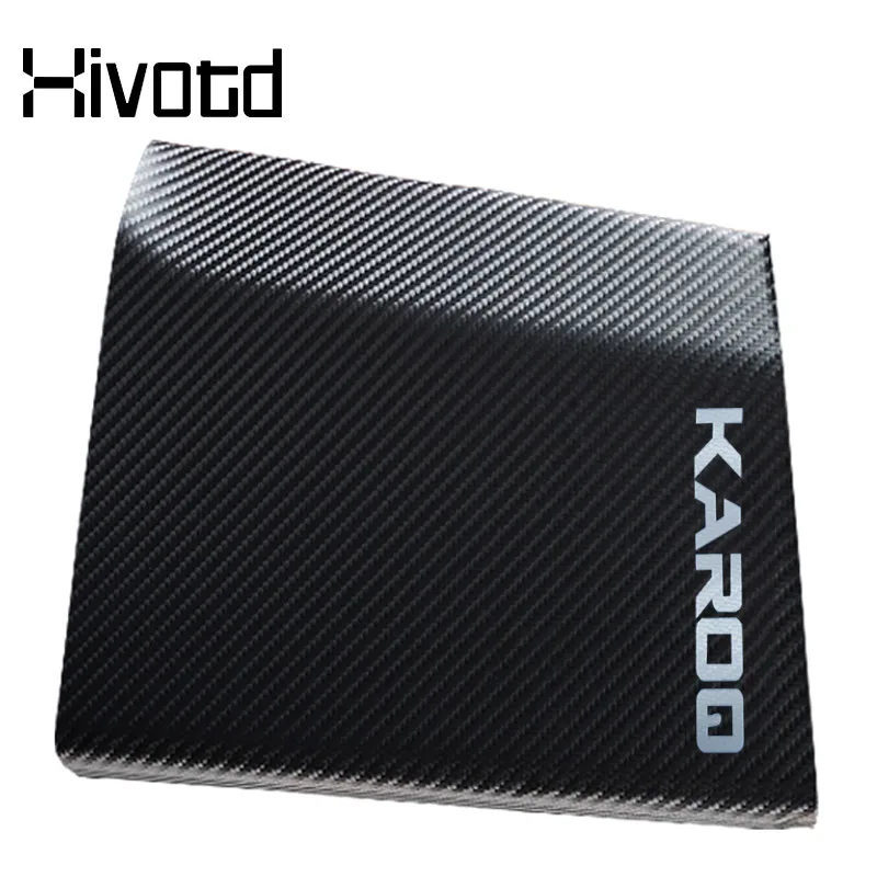 Safety Belt Anti-Collision Stickers Car Sticker Interior Decoration Film Protective Pads For Skoda Karoq 2023 2024 Accessories