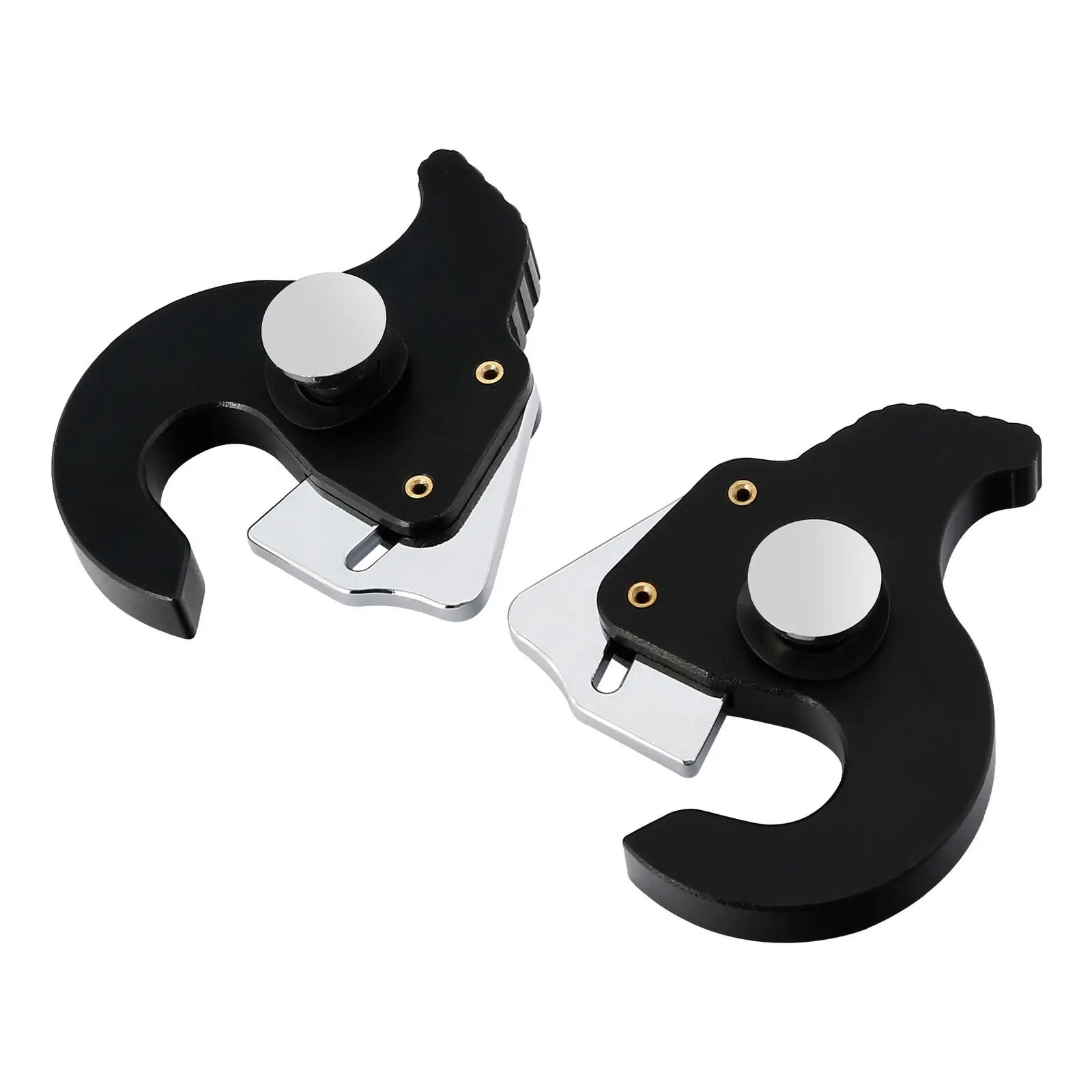 Sissy Bar Luggage Rack Docking Latch Clip Kit For Harley Road King Electra Street Glide Fat Boy 883 1200 Motorcycle