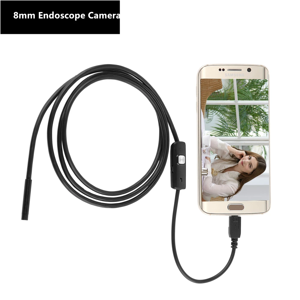 

Android 8mm Waterproof Endoscope Camera Usb Snake Mini Car Tube Cable Wire Camara Endoscopica Kamera Endoscopy Diagnostic Tool