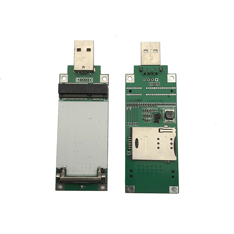 JINYUSHI สำหรับ Quectel EP06 EP06-E LTE-A Cat 6 Mini PCIe โมดูลระบายความร้อน USB อะแดปเตอร์ F Pigtail สนับสนุน Openwrt mikrotik