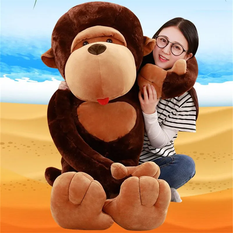 

Cartoon long-armed orangutan doll plush toy orangutan monkey holding sleeping doll pillow cushion doll