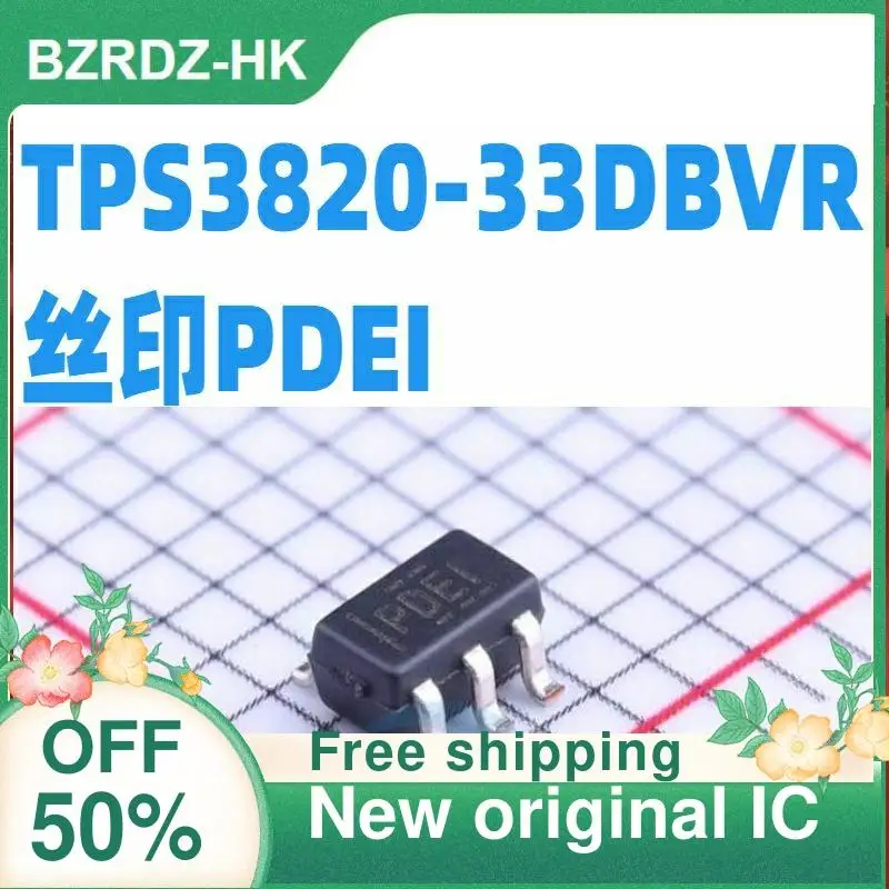 10 buah TPS3820-33DBVT TPS3820-33DBVR SOT23-5 PDEI IC asli baru